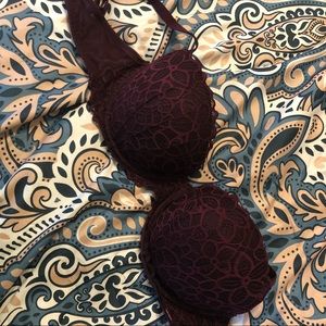 VS Pink 34DD color merlot